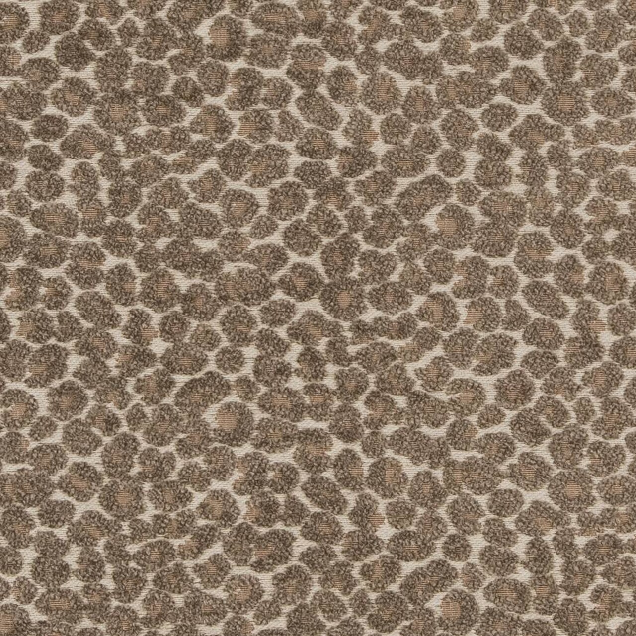 Upholstery Fabric - Beige & Taupe,Brown Animal Print,Small Scale Upholstery Fabric 54 Inches"